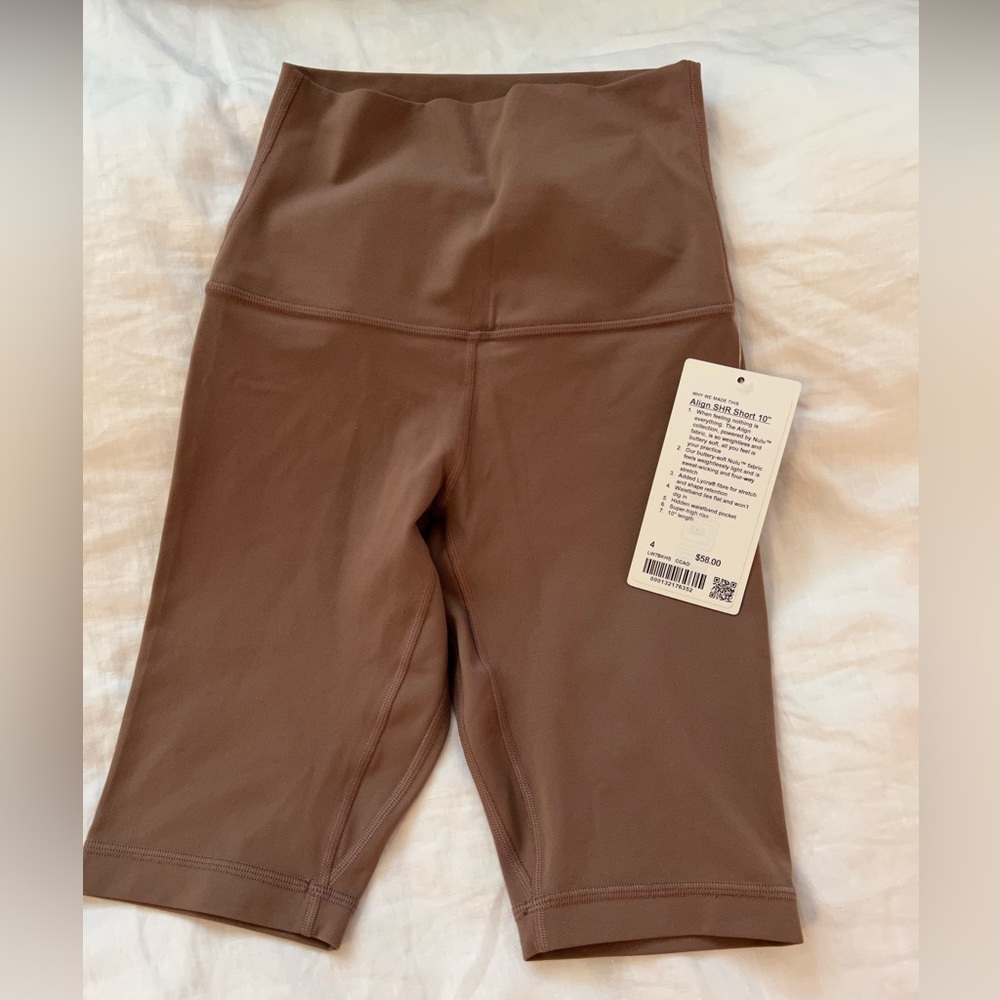 Lululemon align biker shorts